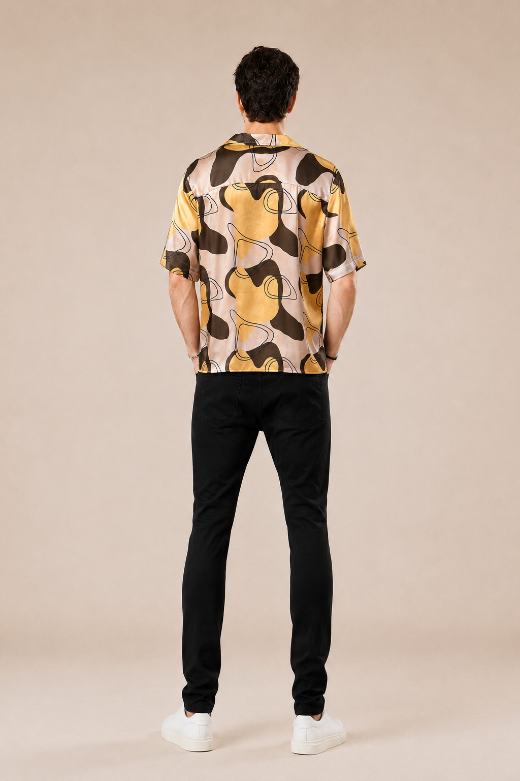 Camicia Bowling 100% viscosa