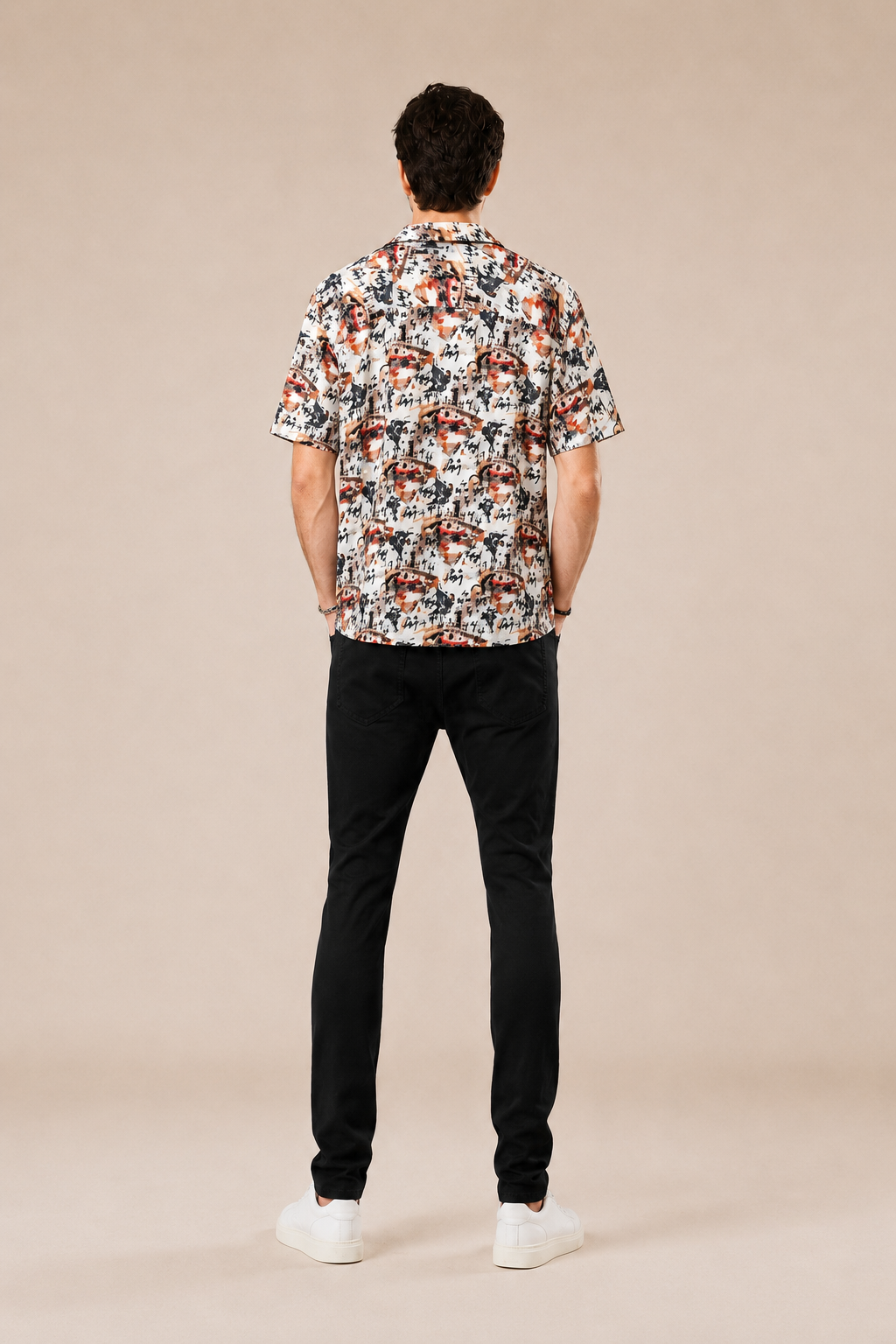 Camicia Bowling 100% viscosa