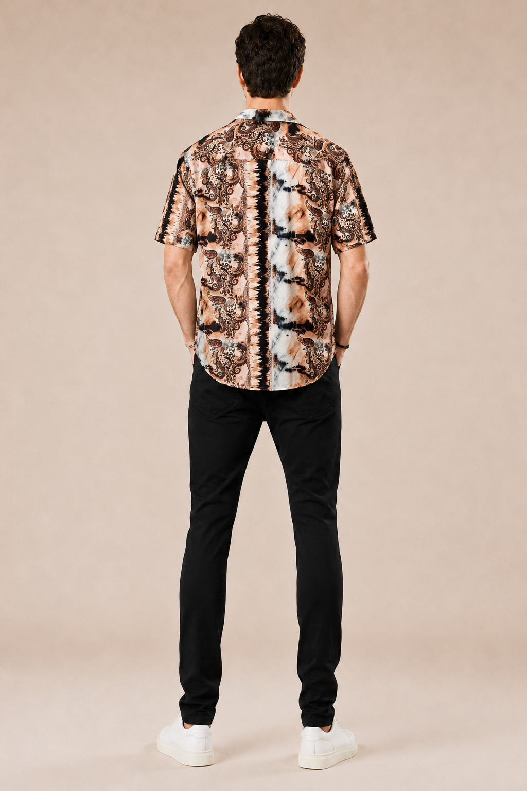 Camicia Bowling 100% viscosa
