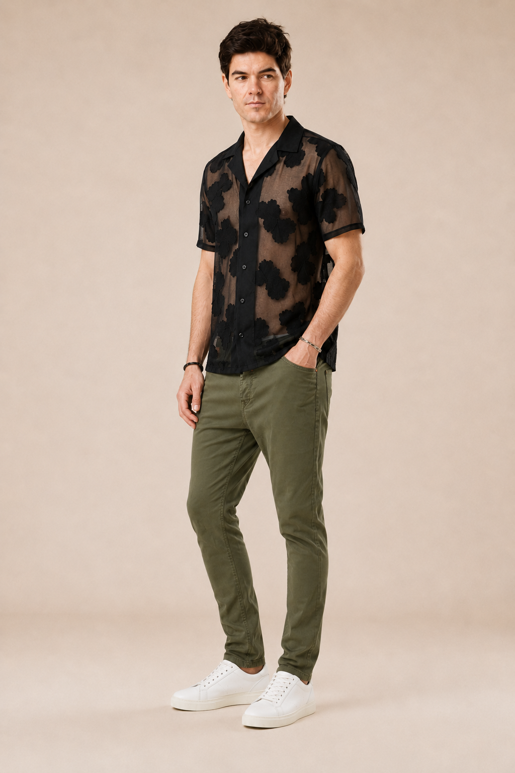 Camicia Bowling 100% Viscosa