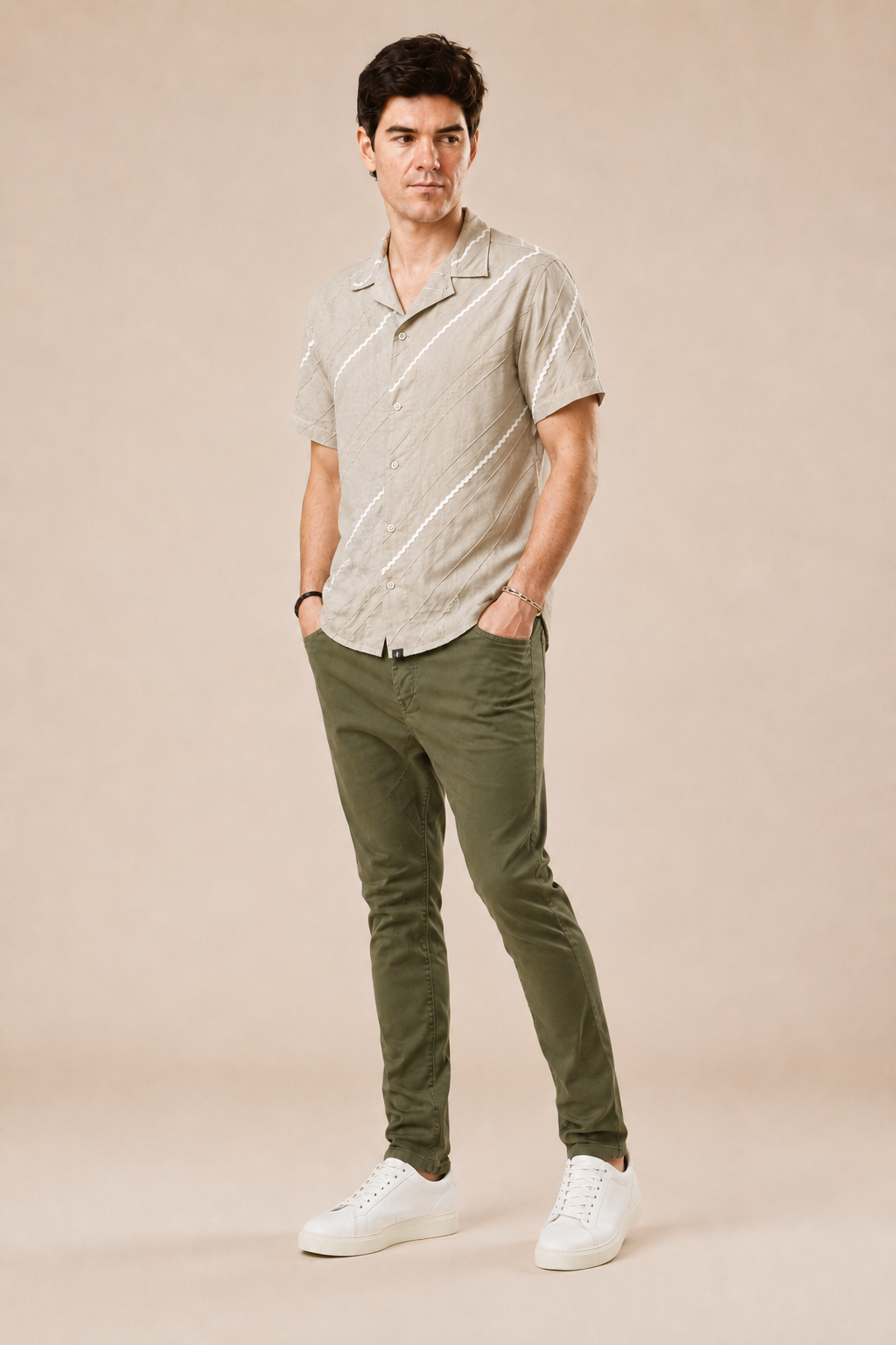 Camicia Bowling 100% Cotone