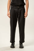 Pantalone uomo sartoriale con pinces