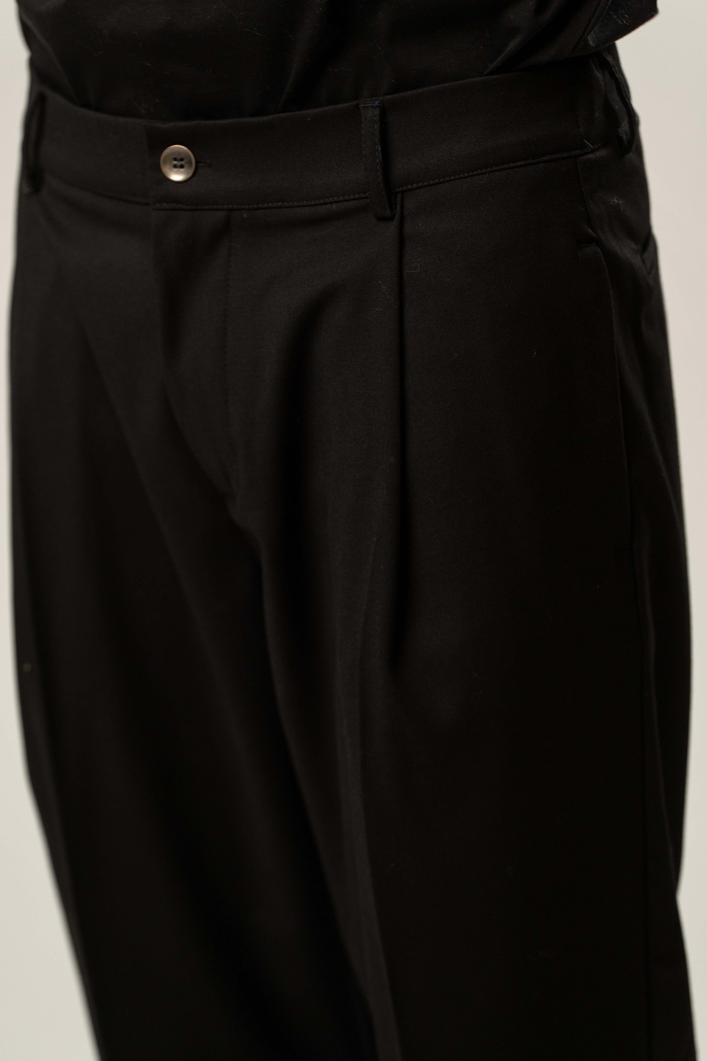 Pantalone uomo sartoriale con pinces