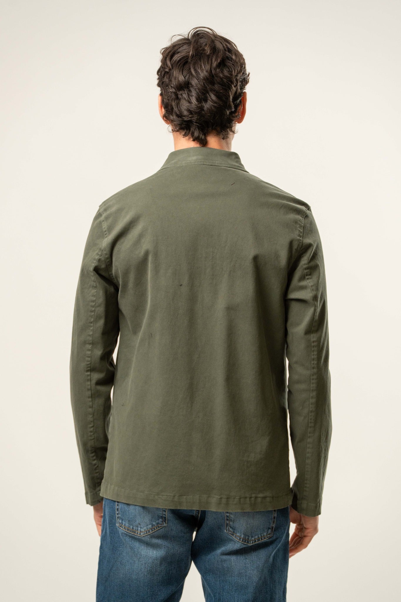Giacca uomo verde militare