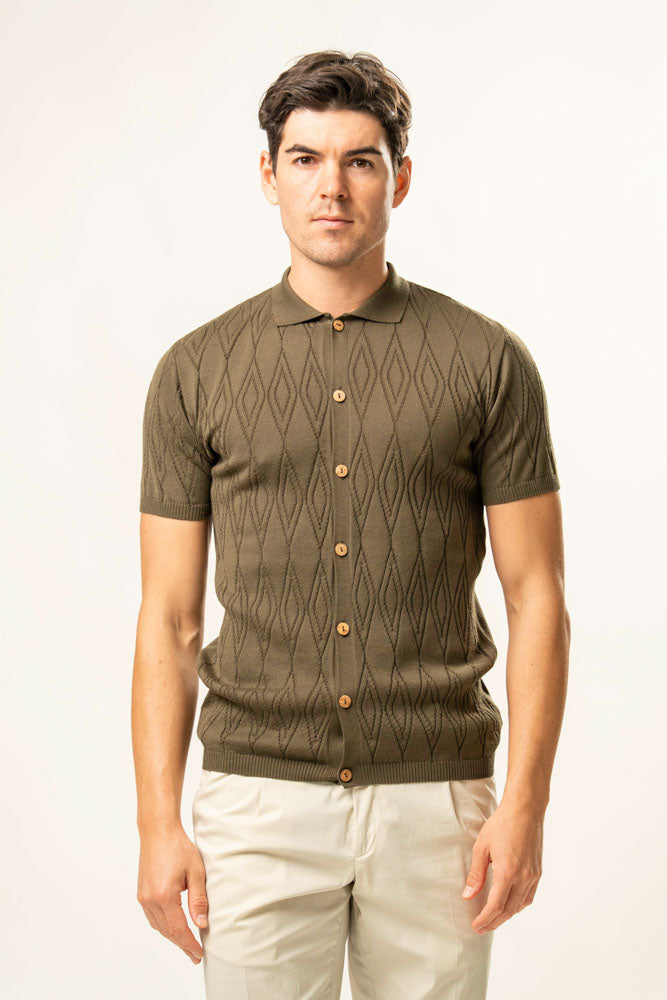 Maglia aperta avanti