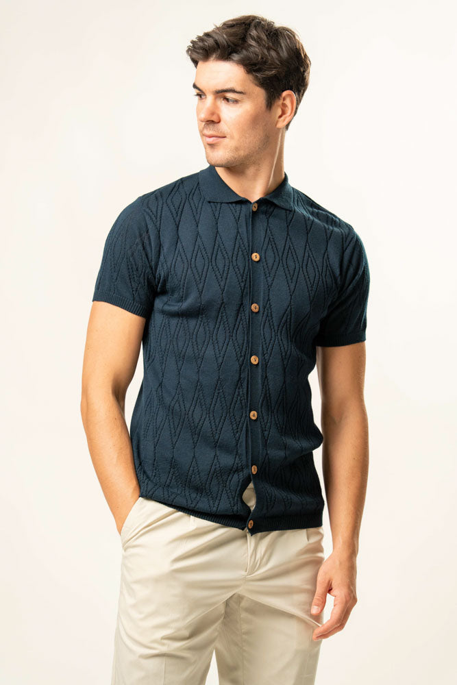 Maglia aperta avanti
