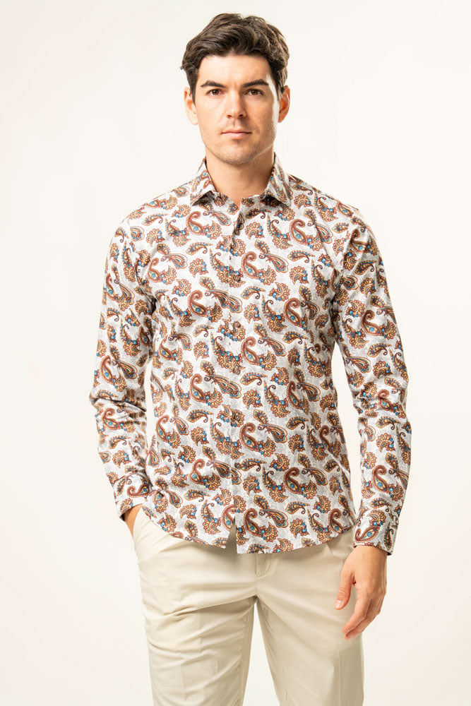 Camicia Fantasia 100% Cotone