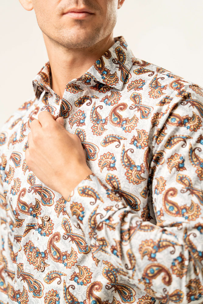 Camicia Fantasia 100% Cotone
