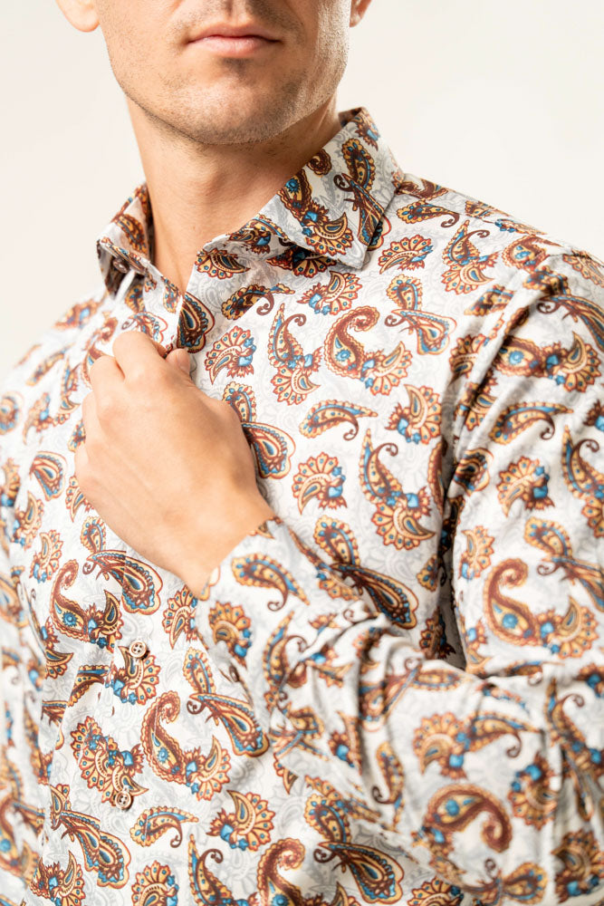 Camicia Fantasia 100% Cotone