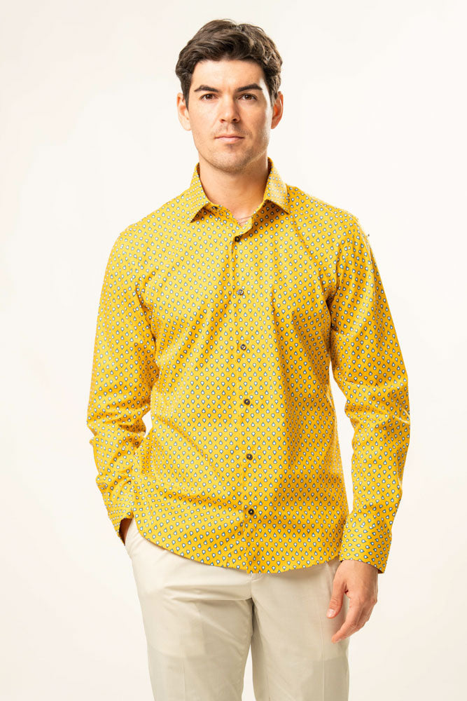 Camicia Fantasia 100% Cotone