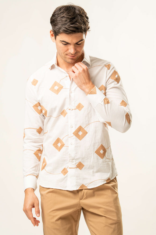 Camicia Ricamo