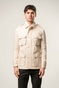 Field Jacket in cotone -PANNA