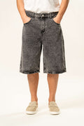 Jeans corto 100% cotone