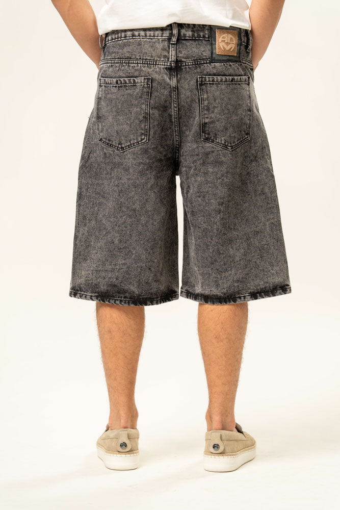 Jeans corto 100% cotone