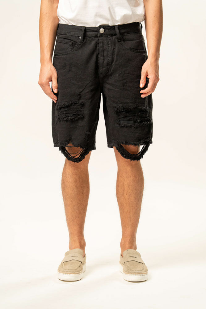 Jeans corto 100% cotone