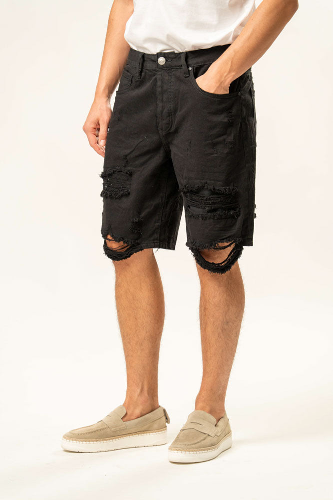 Jeans corto 100% cotone