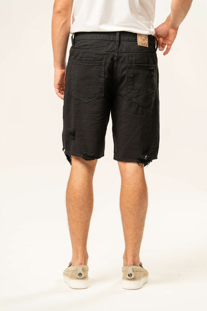 Jeans corto 100% cotone