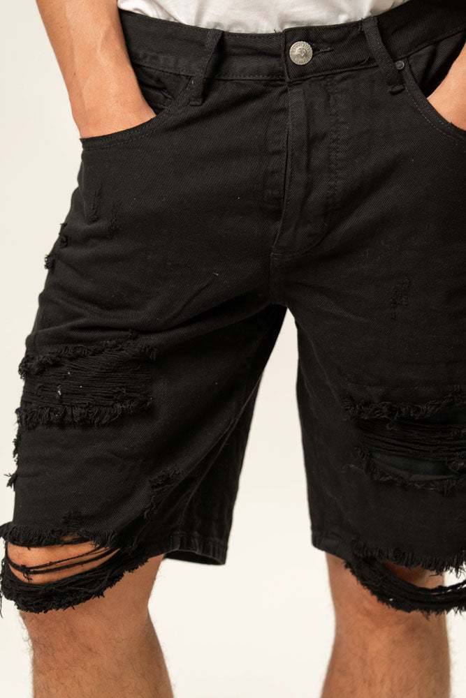 Jeans corto 100% cotone