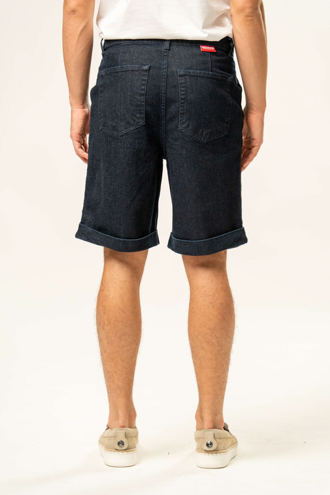 Jeans corto 100% cotone
