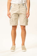 Pantalone corto cargo 100% cotone