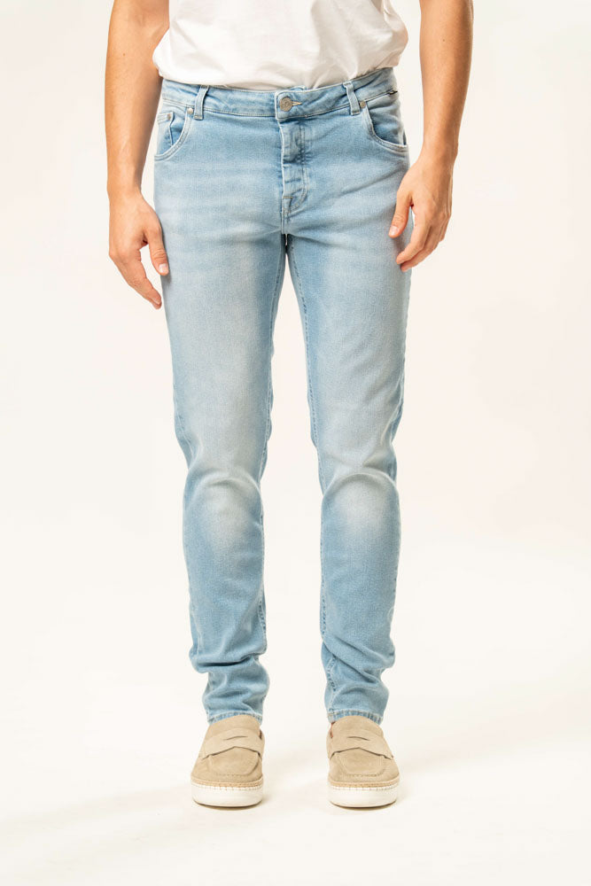 Jeans lungo 100% cotone