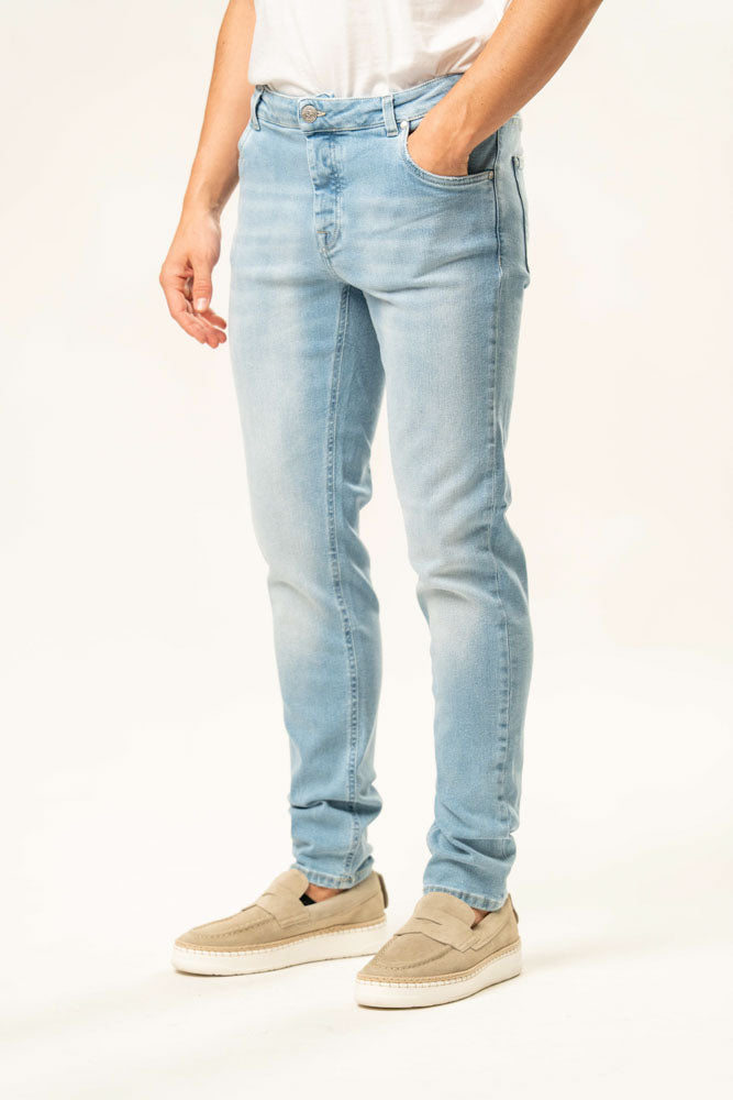 Jeans lungo 100% cotone
