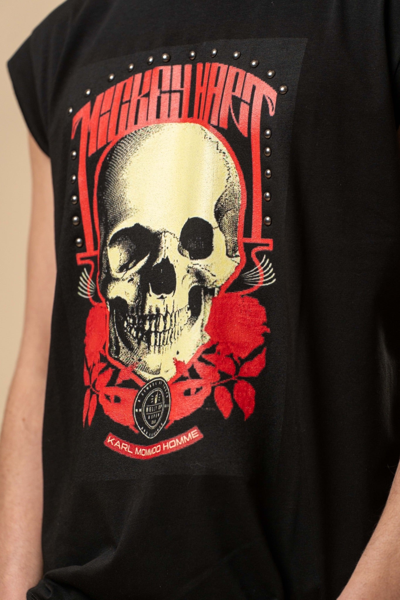 Tank Top uomo stampa skull