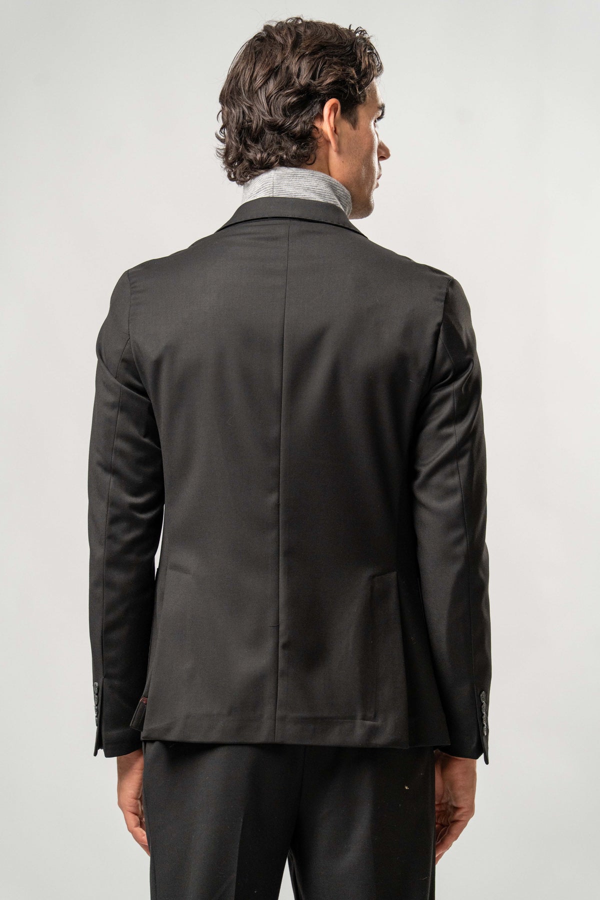 Giacca Uomo Monopetto Nera Elegante