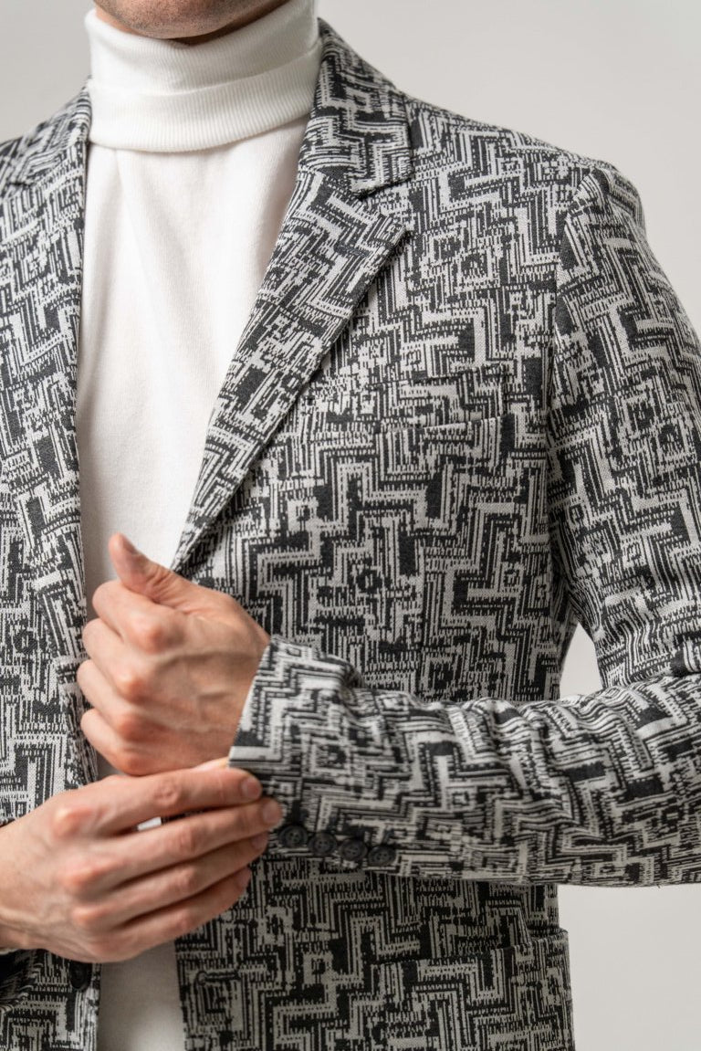 Giacca Punto Milano Jacquard