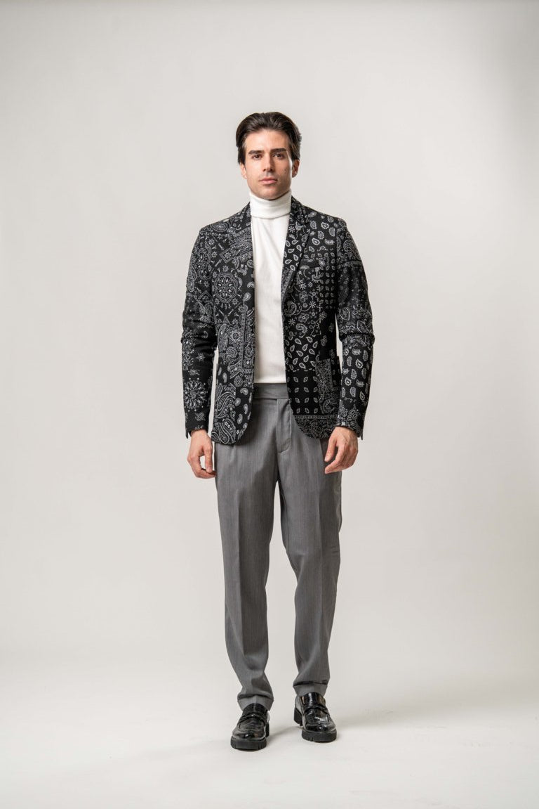 Giacca Punto Milano Jacquard
