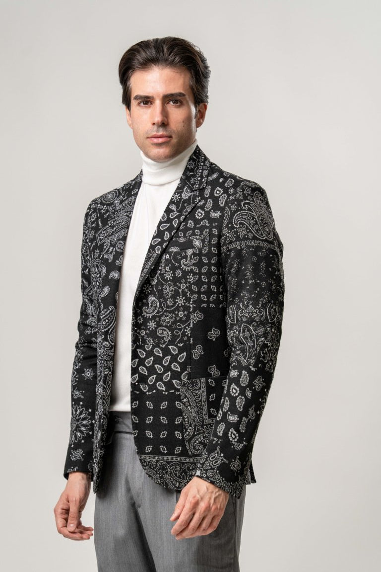 Giacca Punto Milano Jacquard