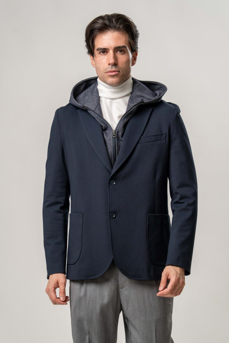 Giacca Punto Milano Con Cappuccio Staccabile
