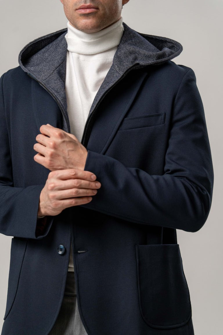 Giacca Punto Milano Con Cappuccio Staccabile