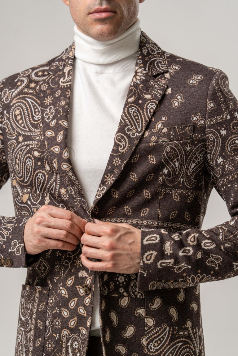 Giacca Punto Milano Jacquard