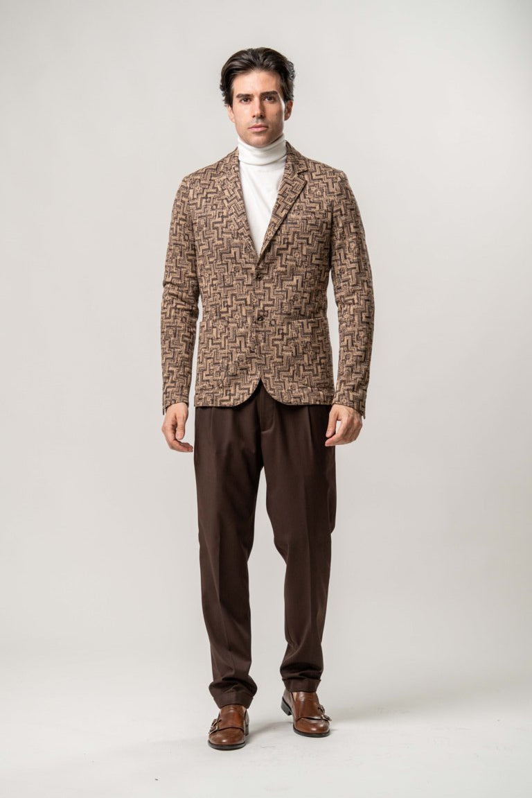 Giacca Punto Milano Jacquard