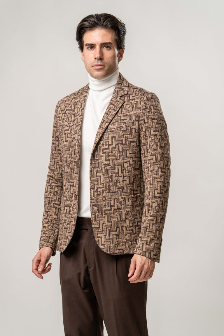 Giacca Punto Milano Jacquard