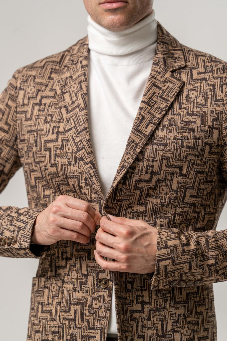 Giacca Punto Milano Jacquard
