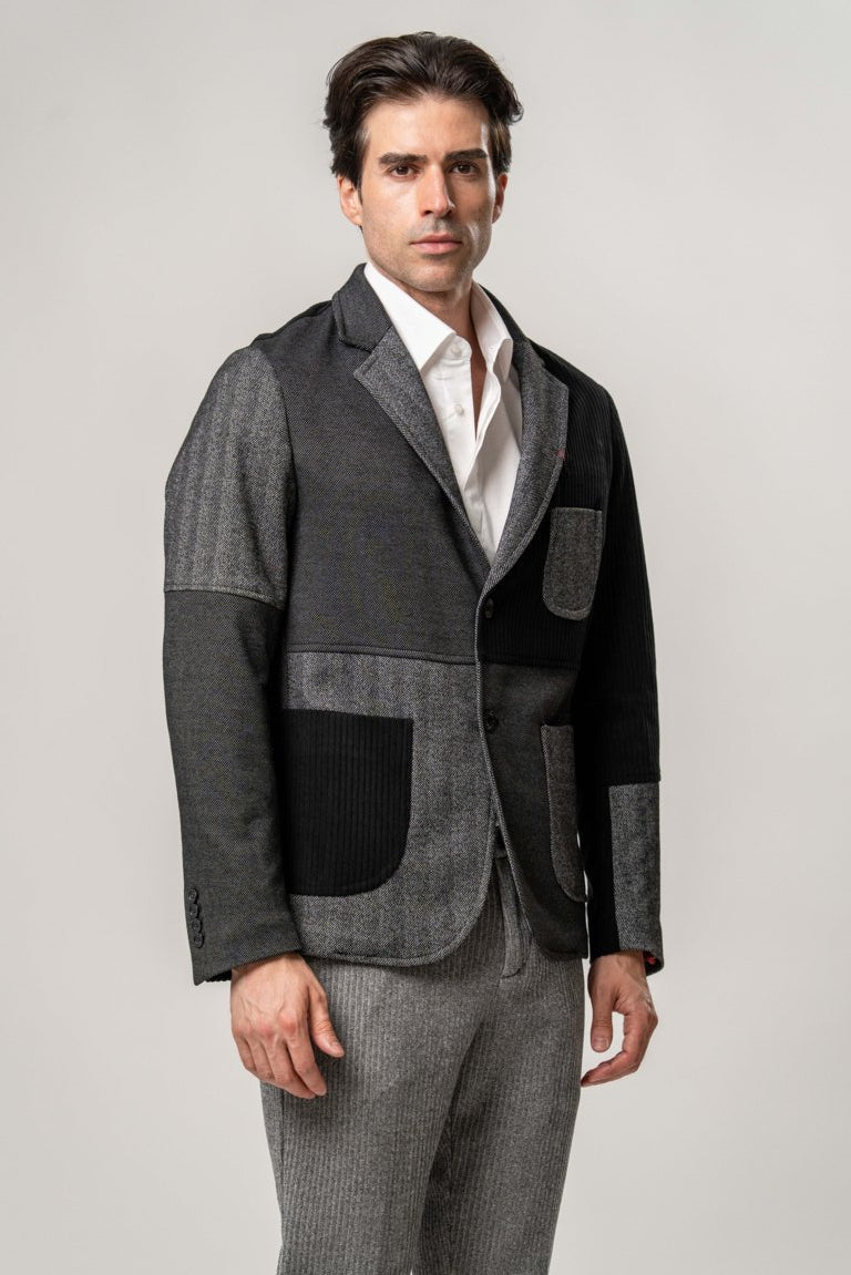 Giacca Patchwork