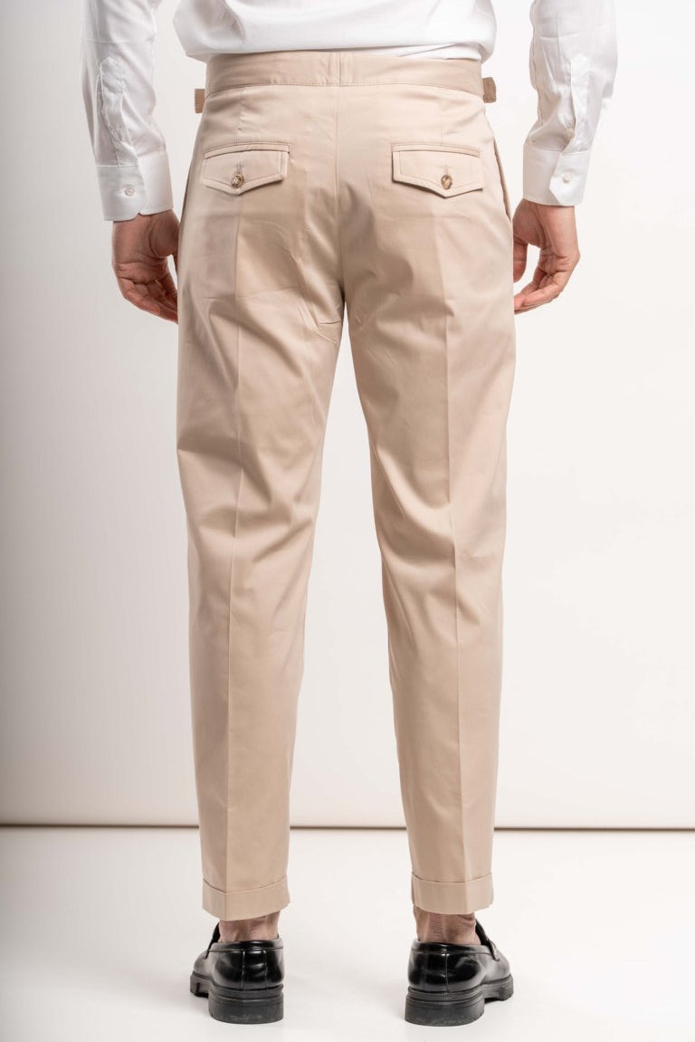 Pantalone Gurka con cinturini - Sabbia