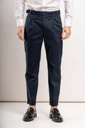 Pantalone Gurka con cinturini - blu