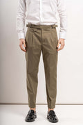 Pantalone Gurka con cinturini - Fango