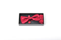 Set Papillon e Gemelli bordeaux