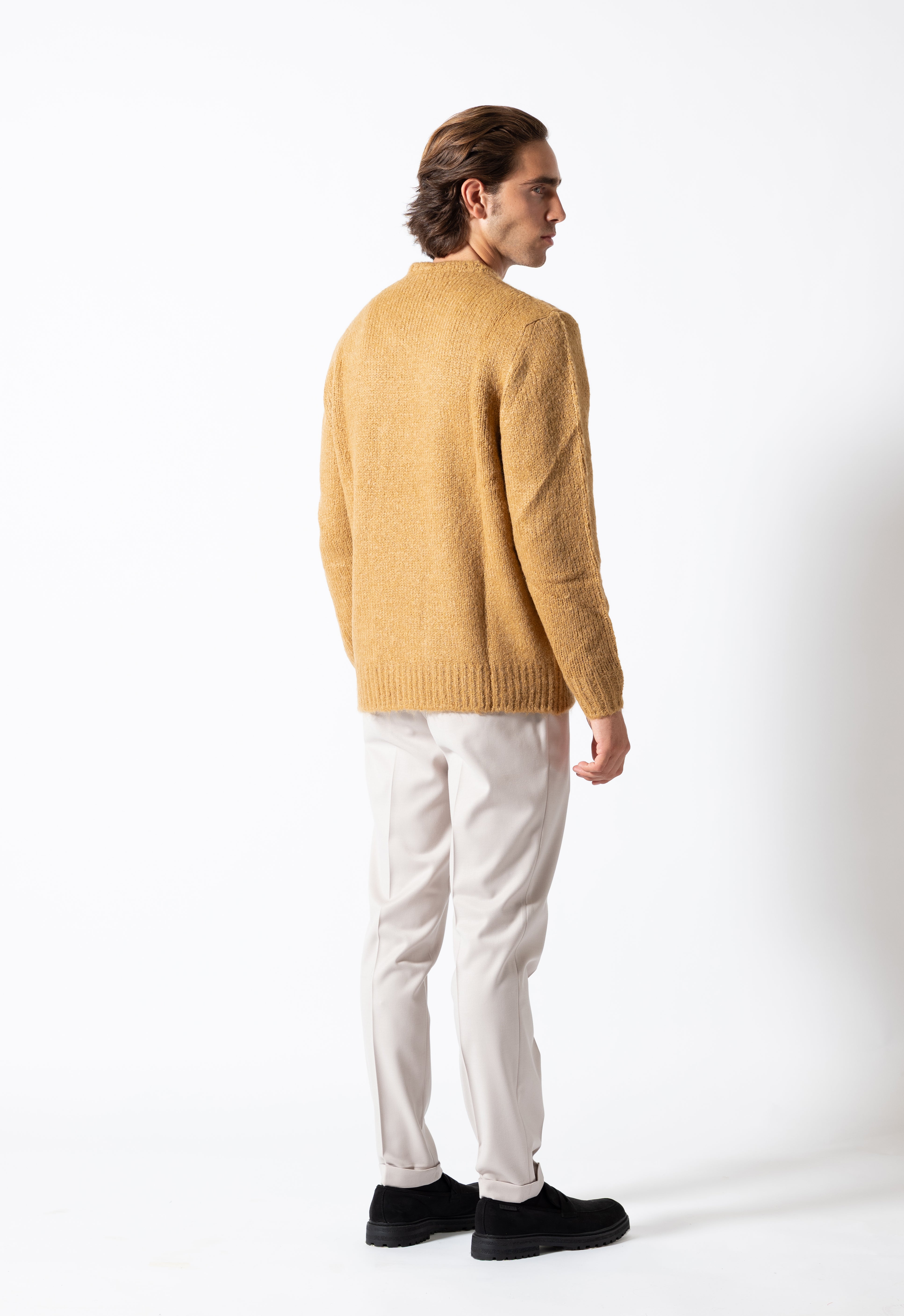 Maglione Senape Iconico – Karl Mommoo