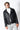 Giacca biker in pelle nera – Karl Mommoo