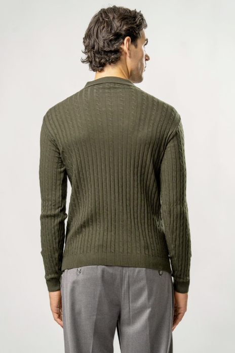 Maglia Polo Derby Uomo – Verde Militare