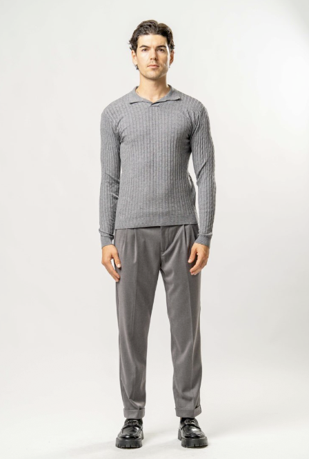 Maglia Polo Derby Uomo – GRIGIA