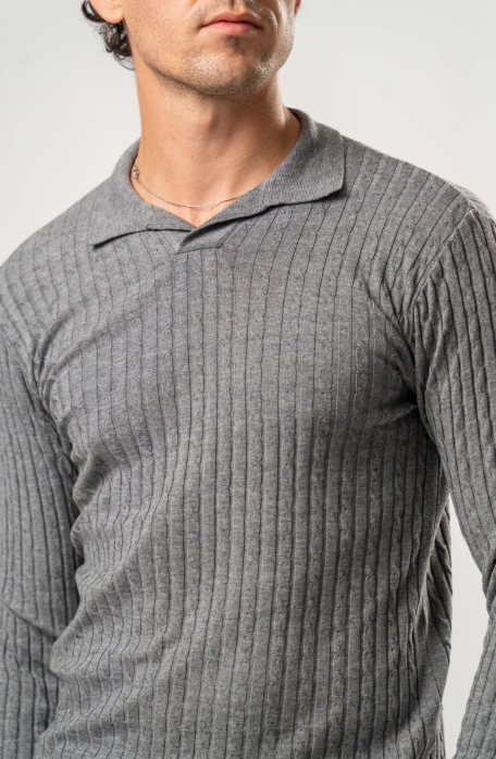 Maglia Polo Derby Uomo – GRIGIA
