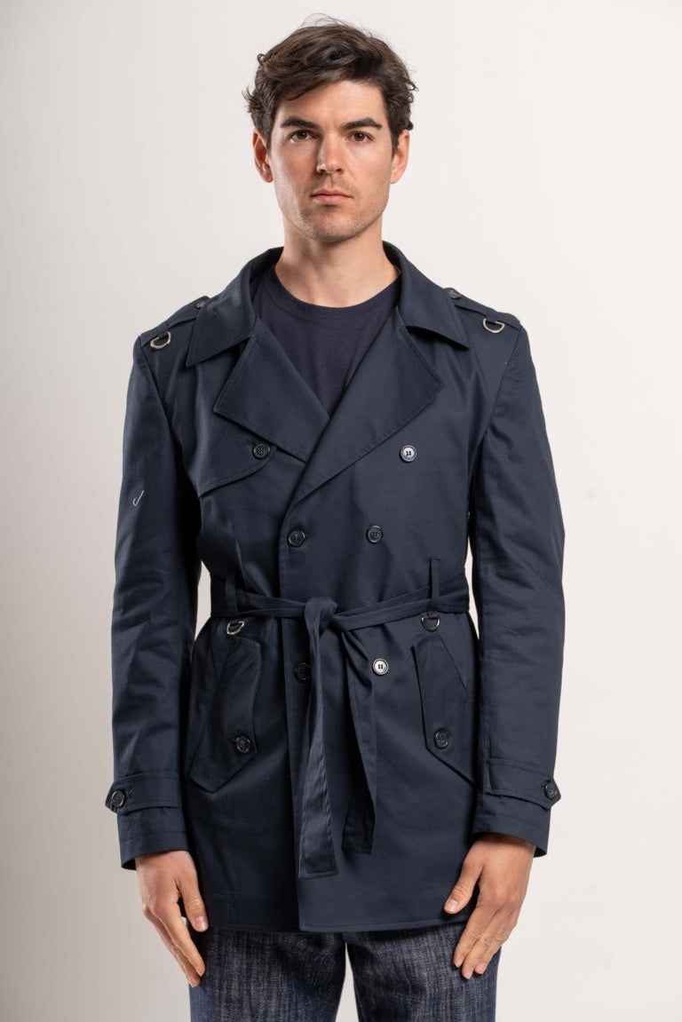 Trench BLU - Karl mommoo Homme