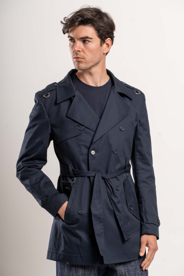 Trench BLU - Karl mommoo Homme