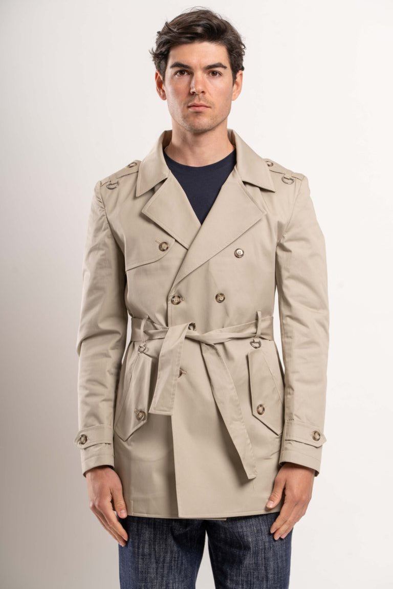 Trench Beige - Karl mommoo Homme